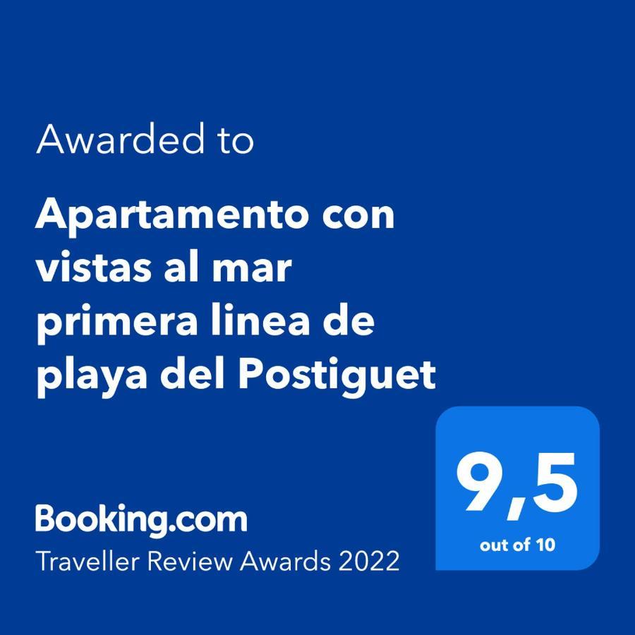 Apartamento Con Vistas Al Mar Primera Linea De Playa Del Postiguet Alicante Bagian luar foto